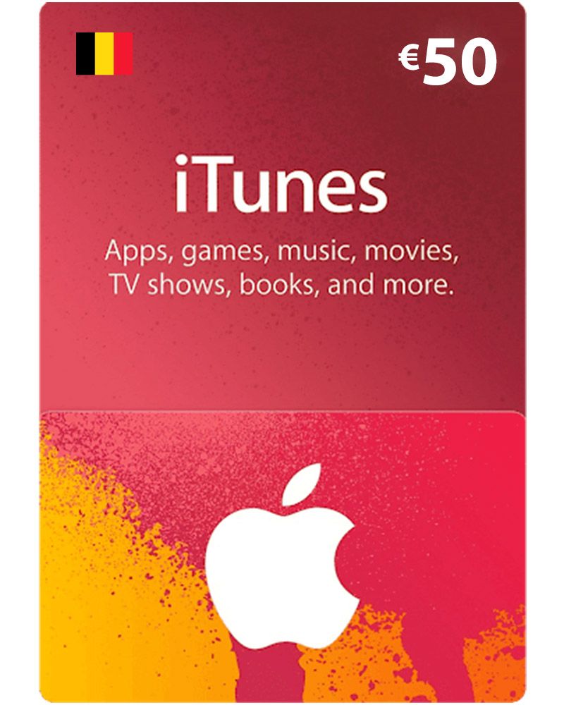 iTunes Gift Card €50 (Belgium) - Instant Delivery